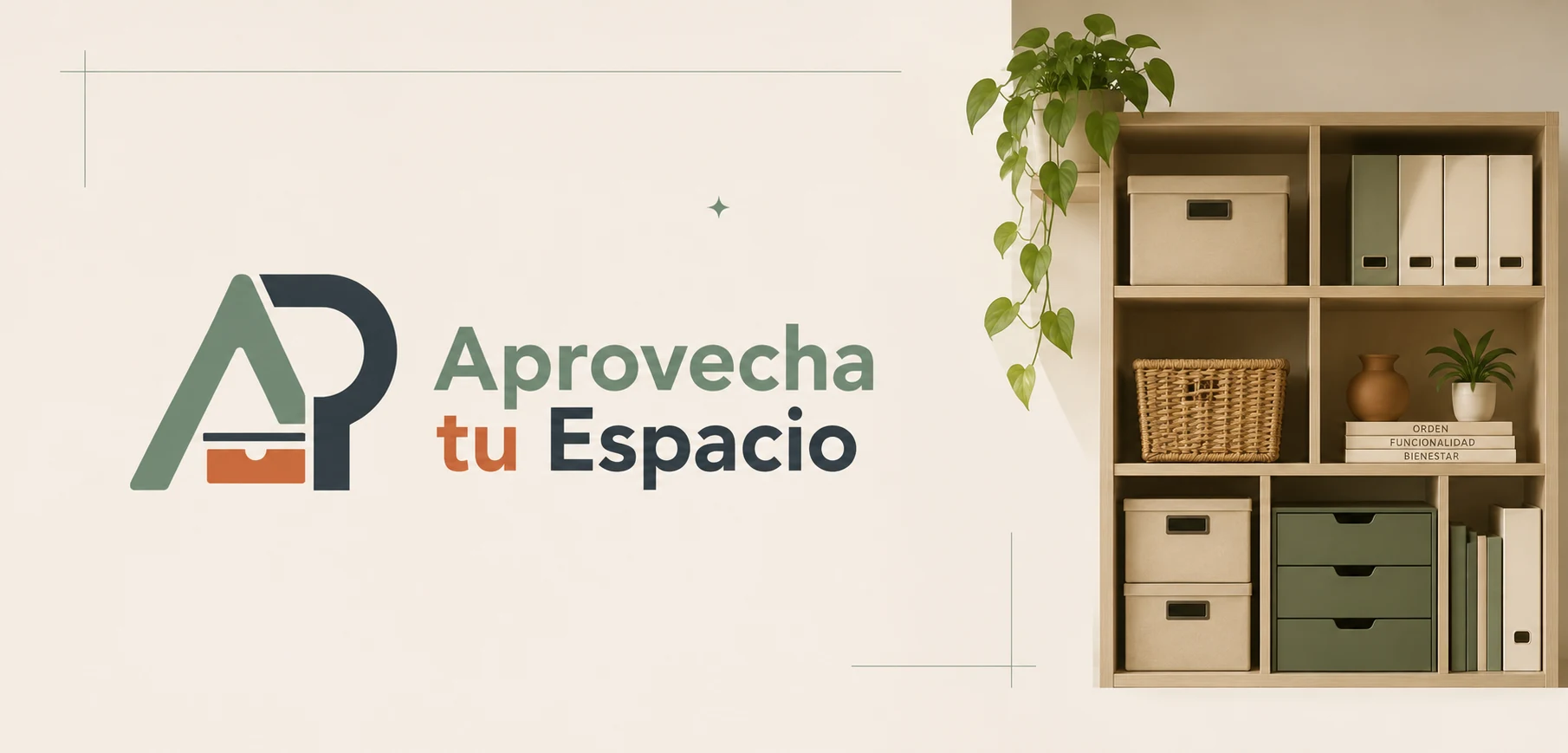 Vista del sitio web de Aprovecha Tu Espacio, proyecto editorial sobre organización práctica de espacios pequeños en México.